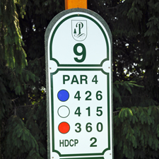 Pinecrest Golf Hole 9 Par 4
